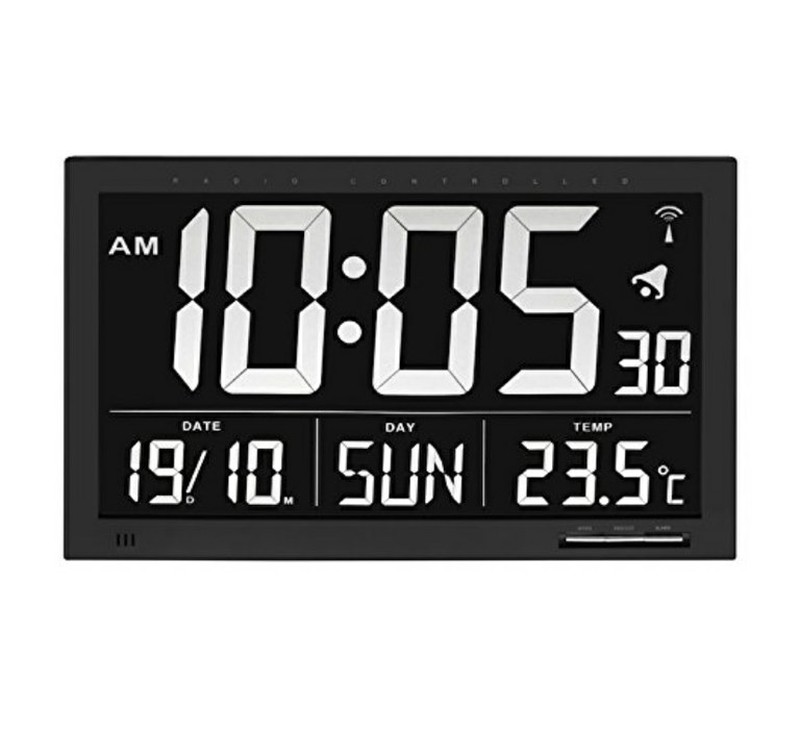 Orologio digitale XXL con temperatura interna — Raig