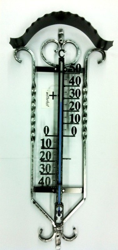 Termometro ambientale in ferro battuto 102120