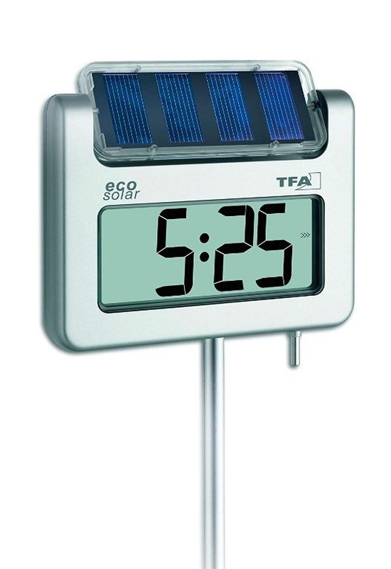 Digital thermometer with solar panel TFA 30.2026 — Raig