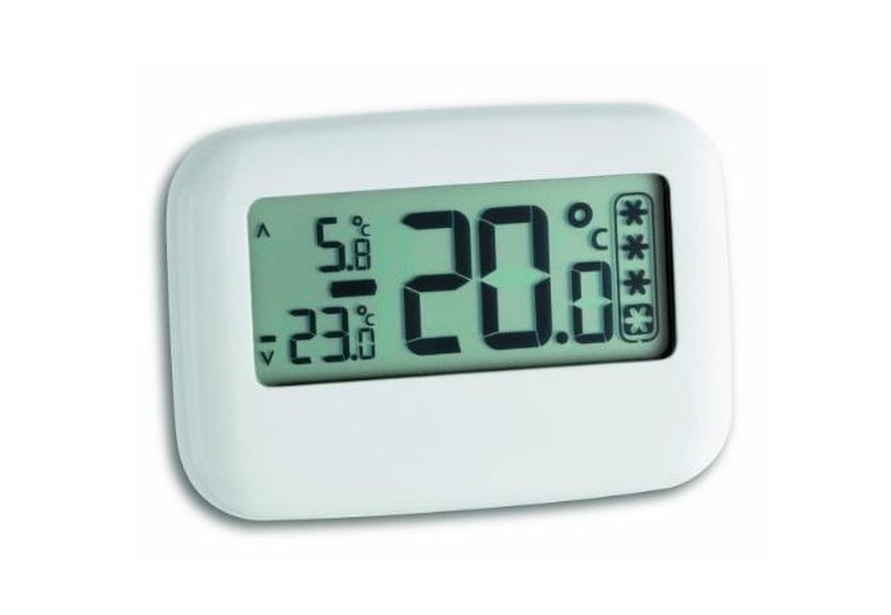 Termometro digitale per frigorifero con avviso di temperatura bassa o alta e funzione di temperatura massima e minima 