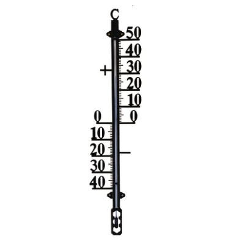 Termometro esterno in ferro battuto