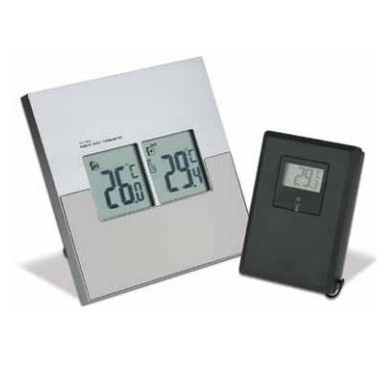 Termometro interno / esterno digitale in alluminio / plastica — Raig