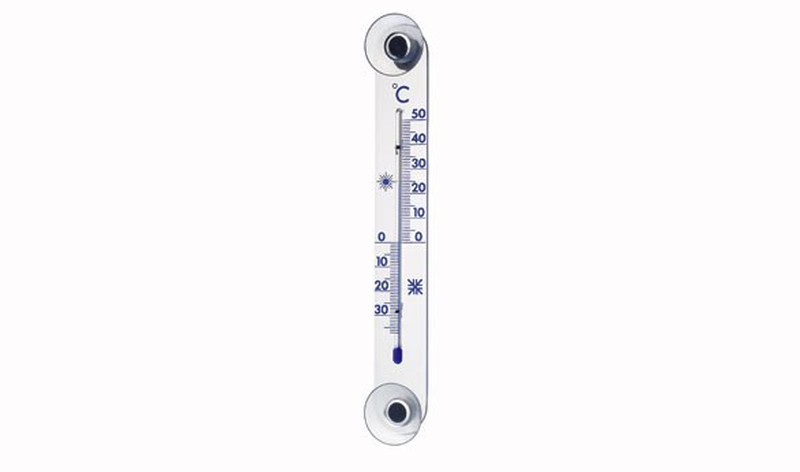 °C Thermometer Saugnapf Außenthermometer Innenthermometer 16,5cm 2 VÖGEL 