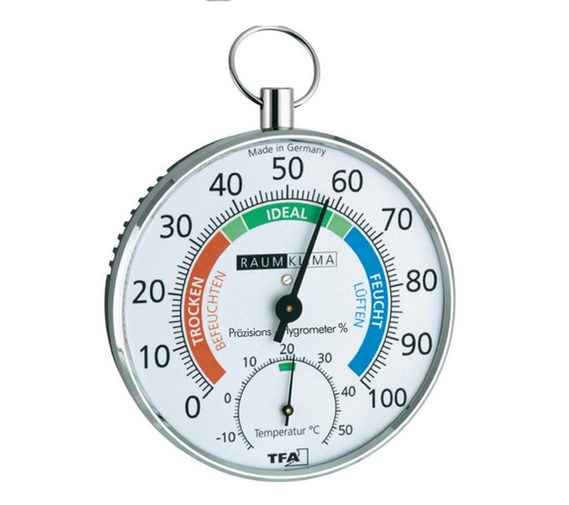 Termometro analogico e igrometro TFA — Raig